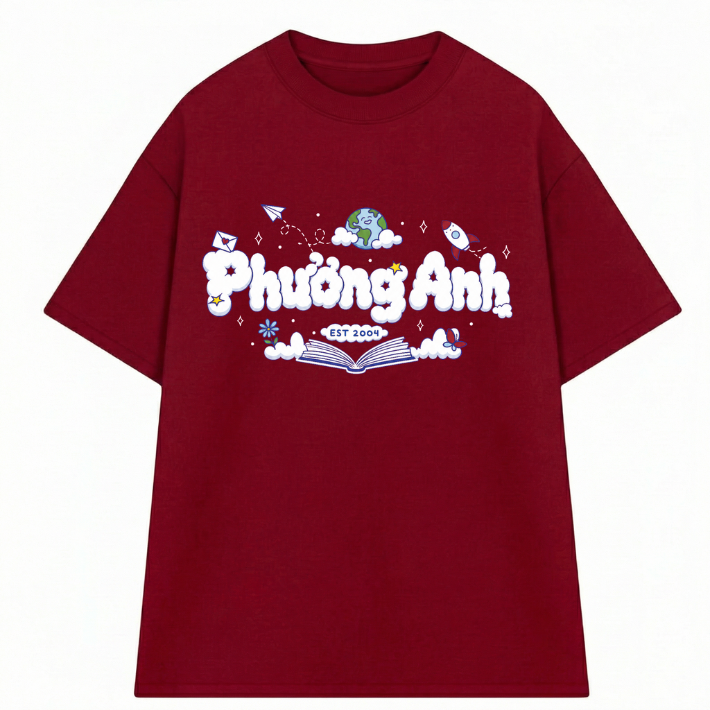 Áo Thun in Tên Cute MS88946 RIENGVN