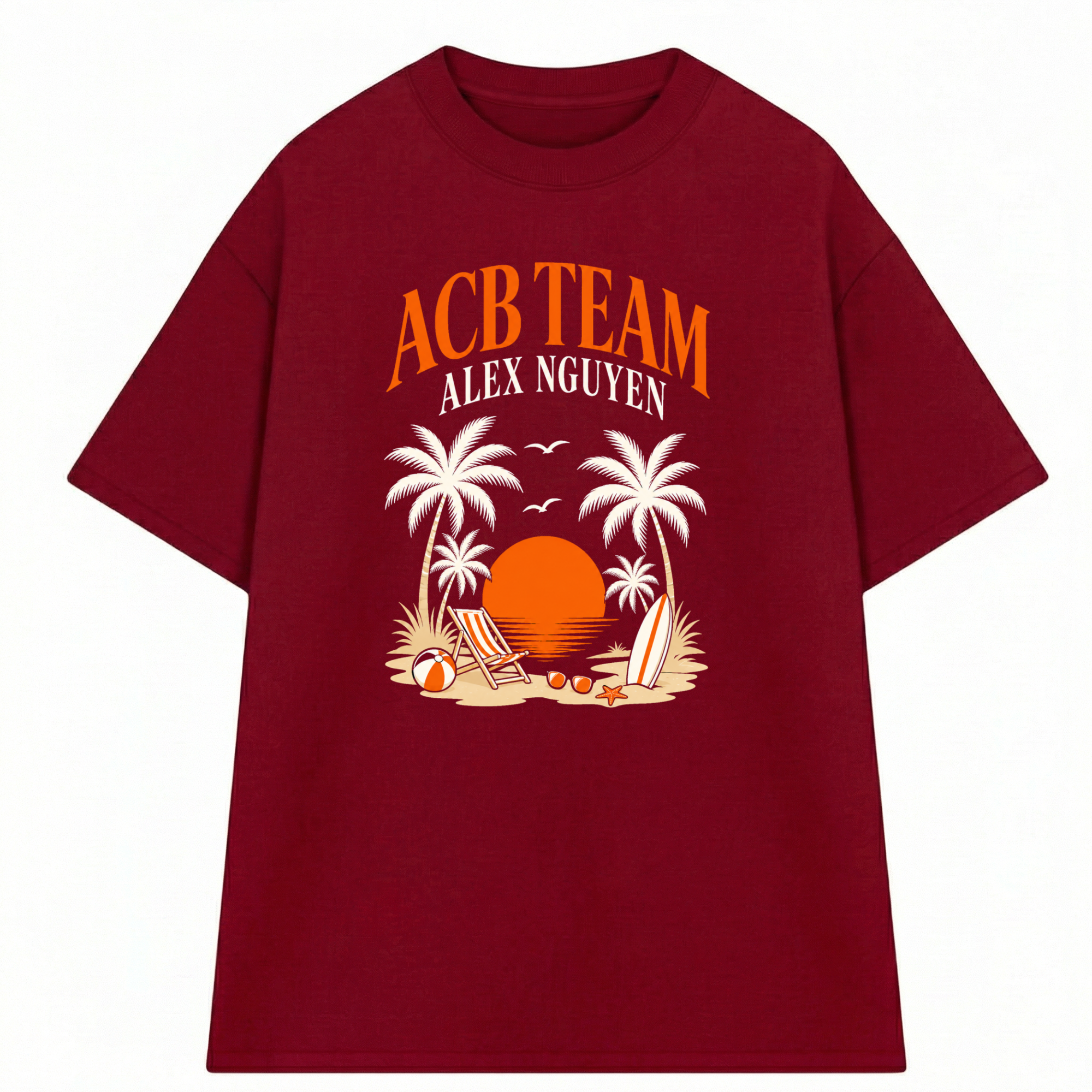 Áo Thun in Tên Tropical MS57697 RIENGVN