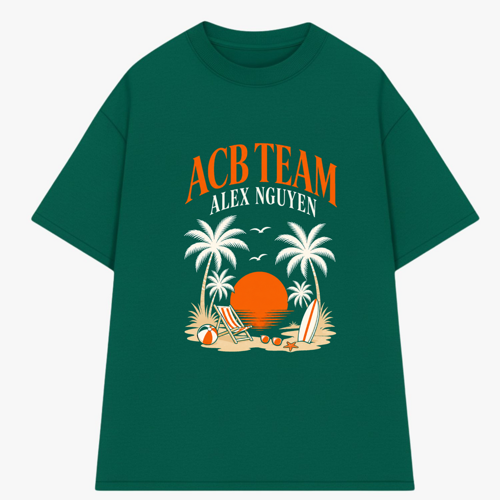 Áo Thun in Tên Tropical MS57697 RIENGVN