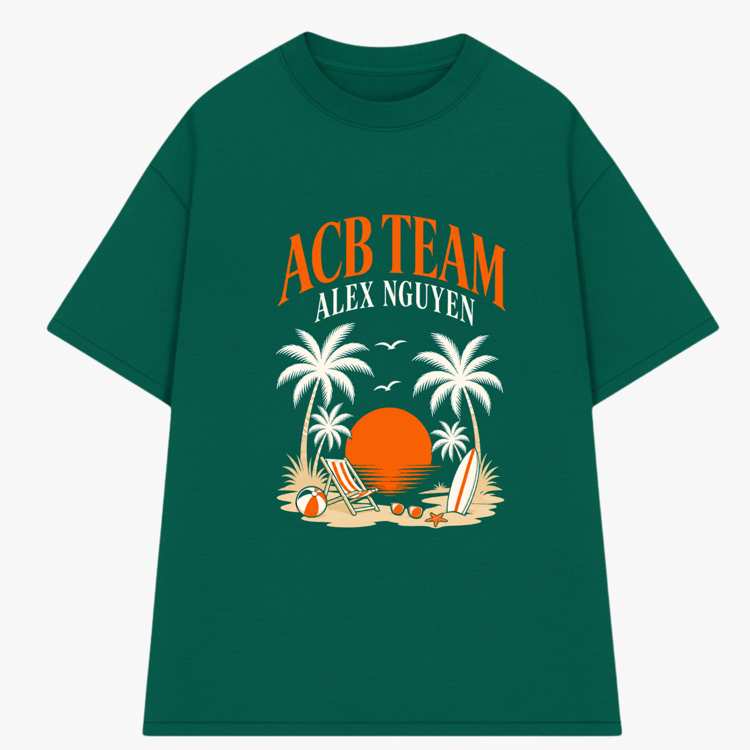 Áo Thun in Tên Tropical MS57697 RIENGVN