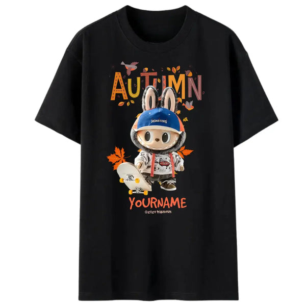 Áo Thun Oversize Cá Nhân Hóa AUTUMN LABUBU RIENGVN