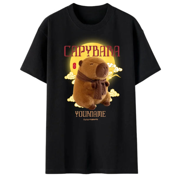 Áo Thun Oversize Cá Nhân Hóa Trung Thu Capybara RIENGVN