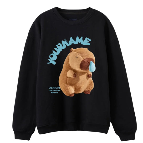 Áo Thun Sweater Cá Nhân Hóa Basic CAPYBARA RIENGVN