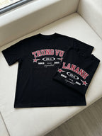 Áo Thun Oversize In Tên Basic Text Chilling Star Collage Style RIENGVN