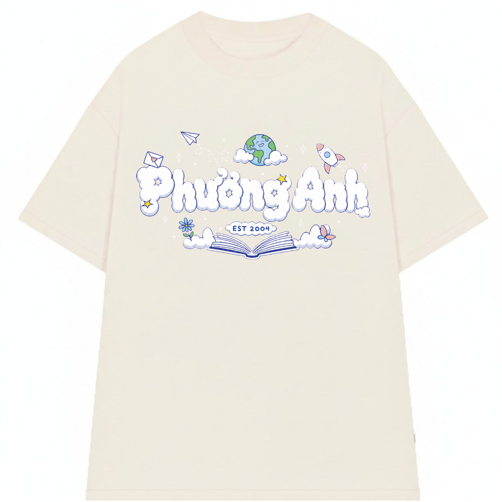 Áo Thun in Tên Cute MS88946 RIENGVN