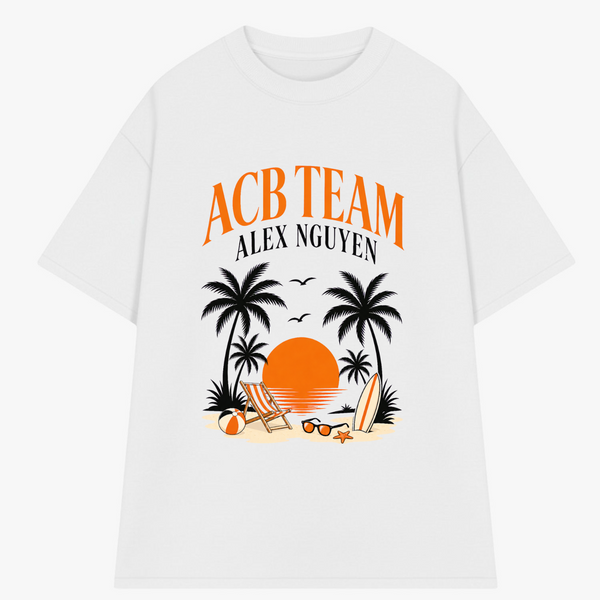 Áo Thun in Tên Tropical MS57697 RIENGVN