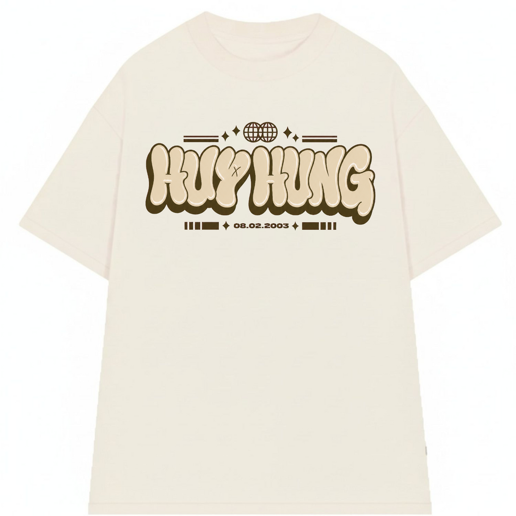 Áo Thun in Tên Streetwear MS88947 RIENGVN