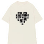 Áo Thun Multi Image Heart Riengvn