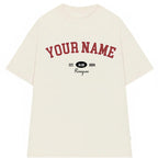 Áo Thun Oversize In Tên Basic Text Oldschool RIENGVN ver 3