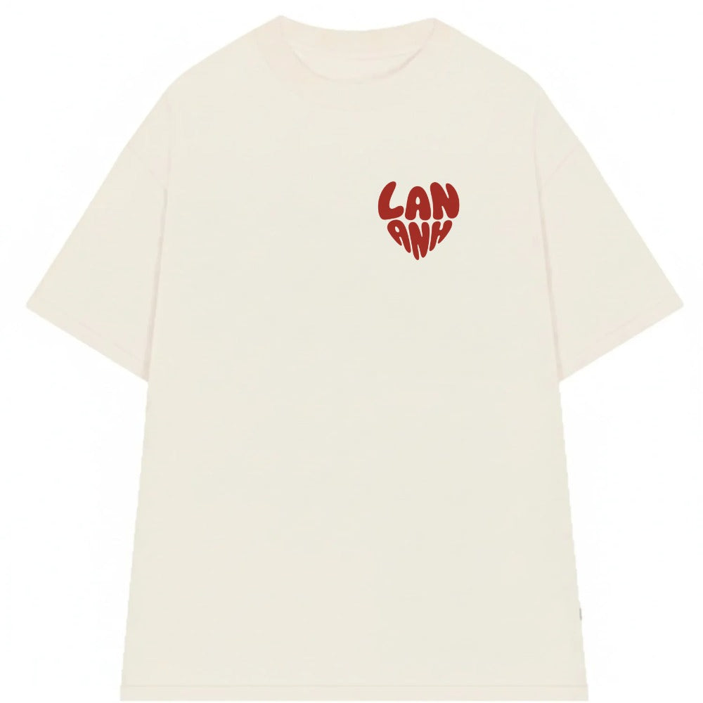 Áo Thun Cá nhân hoá shape heart