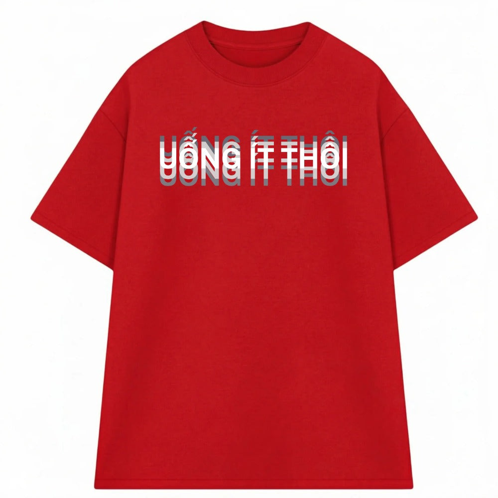 Áo Thun Uống Ít Thôi In Theo Yêu cầu