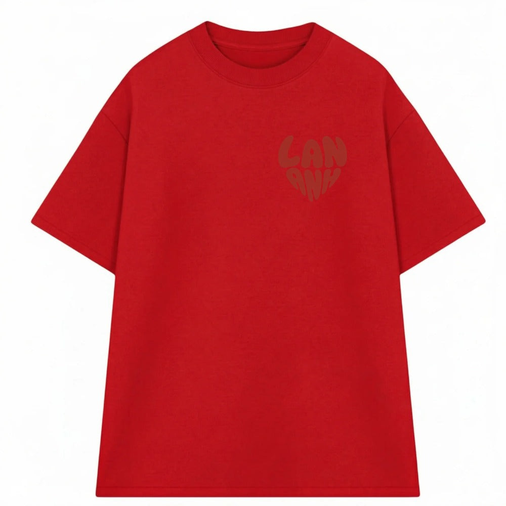 Áo Thun Cá nhân hoá shape heart
