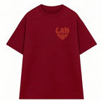 Áo Thun Cá nhân hoá shape heart