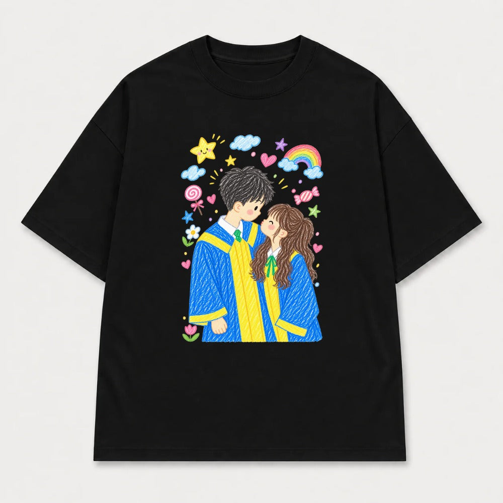 Áo hoodie Chân Dung Sáp Màu Cá Nhân Hóa RIENGVN