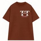Áo Thun Oversize In Tên Text Split 2 Riengvn