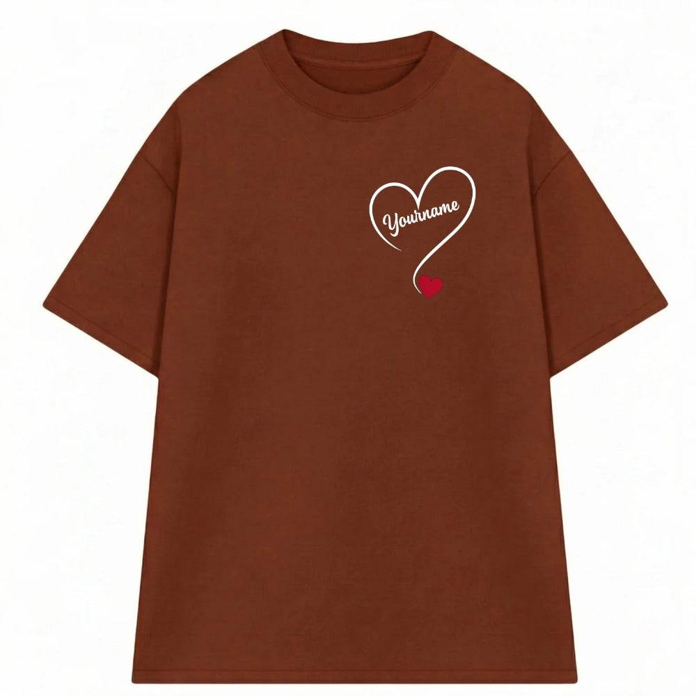 Áo Thun Oversize Cá Nhân Hóa Basic Mã 004 RIENGVN