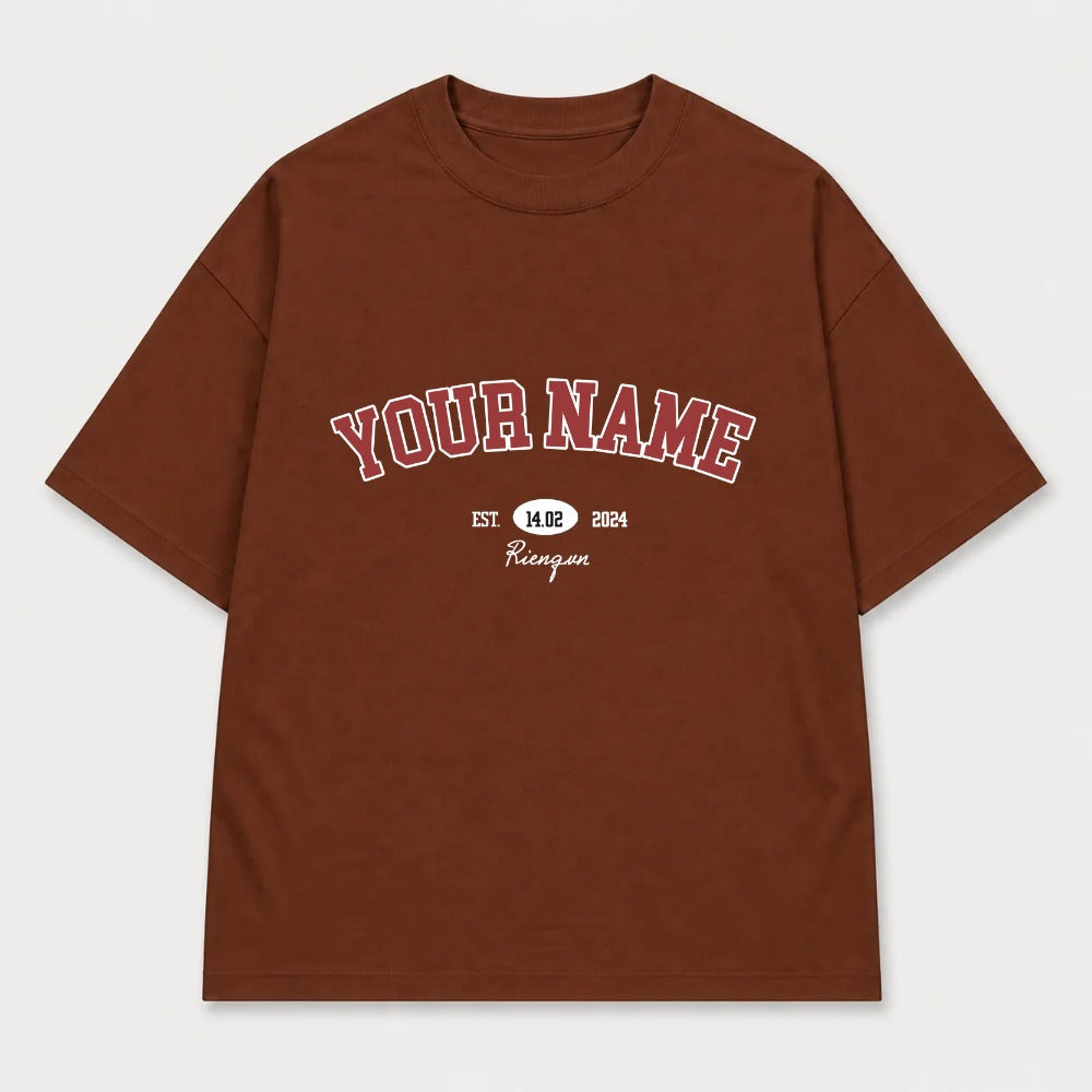 Áo hoodie Oversize In Tên Basic Text Oldschool RIENGVN ver 3