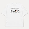 Áo hoodie Eat Sleep Love Repeat Riengvn