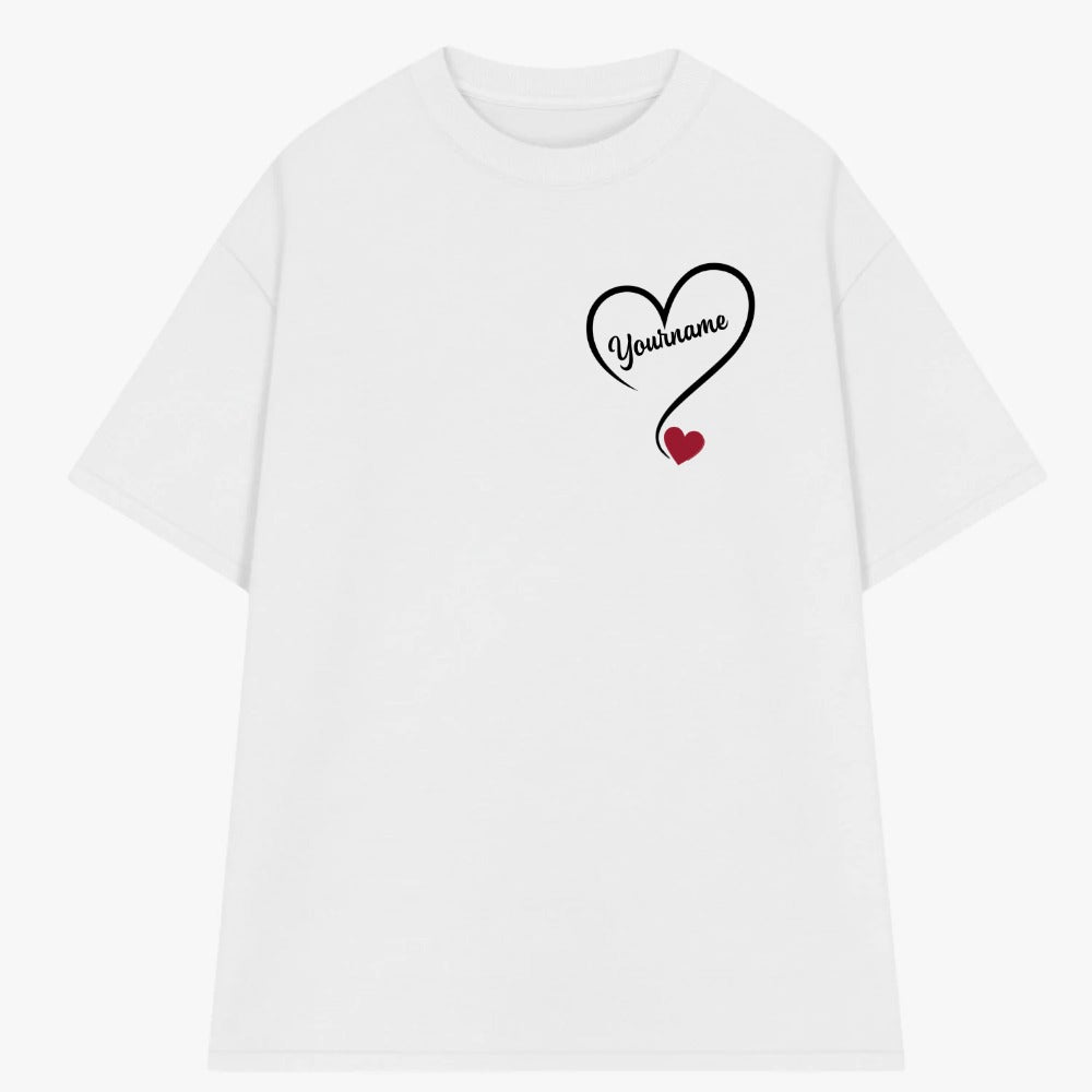 Áo Thun Oversize Cá Nhân Hóa Basic Mã 004 RIENGVN