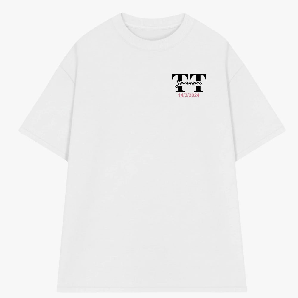 Áo Thun Oversize In Tên Text Split 2 Riengvn