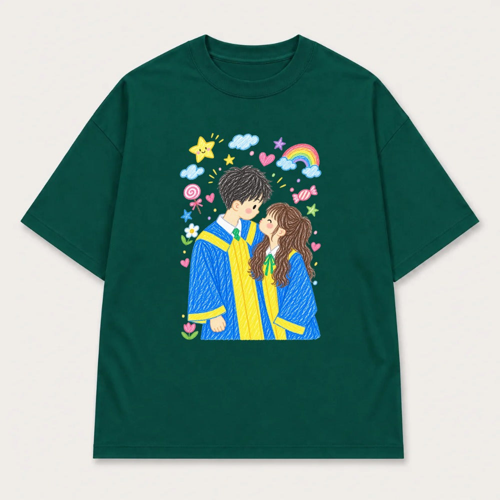 Áo hoodie Chân Dung Sáp Màu Cá Nhân Hóa RIENGVN