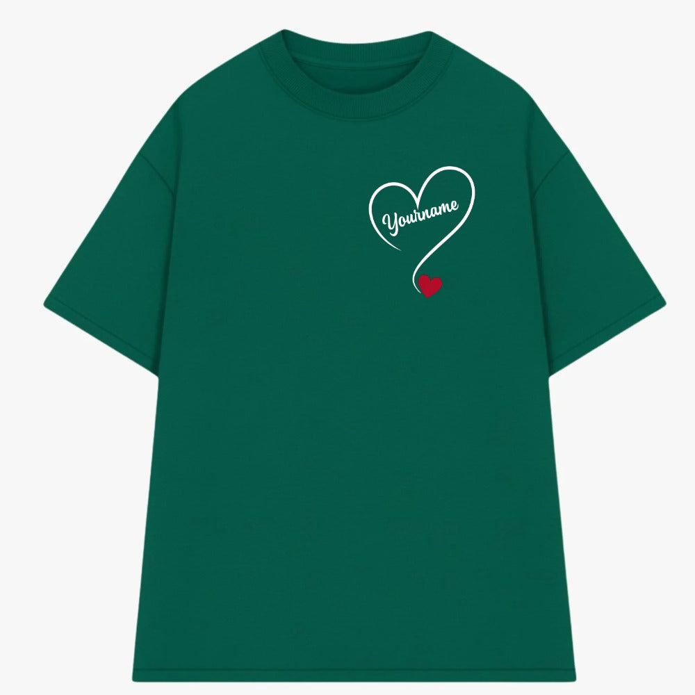 Áo Thun Oversize Cá Nhân Hóa Basic Mã 004 RIENGVN