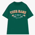 Áo Thun Oversize In Tên Basic Text Chilling Star Collage Style RIENGVN