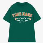 Áo Thun Oversize In Tên Basic Text Chilling Star Collage Style RIENGVN