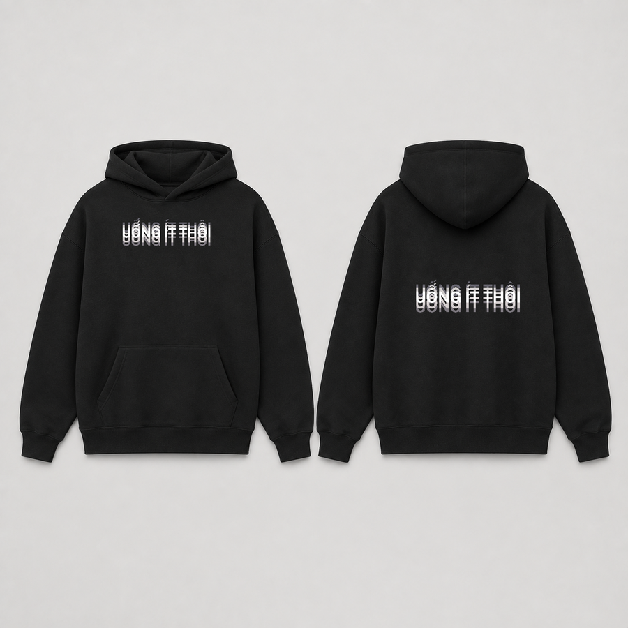 Áo hoodie Uống Ít Thôi In Theo Yêu cầu