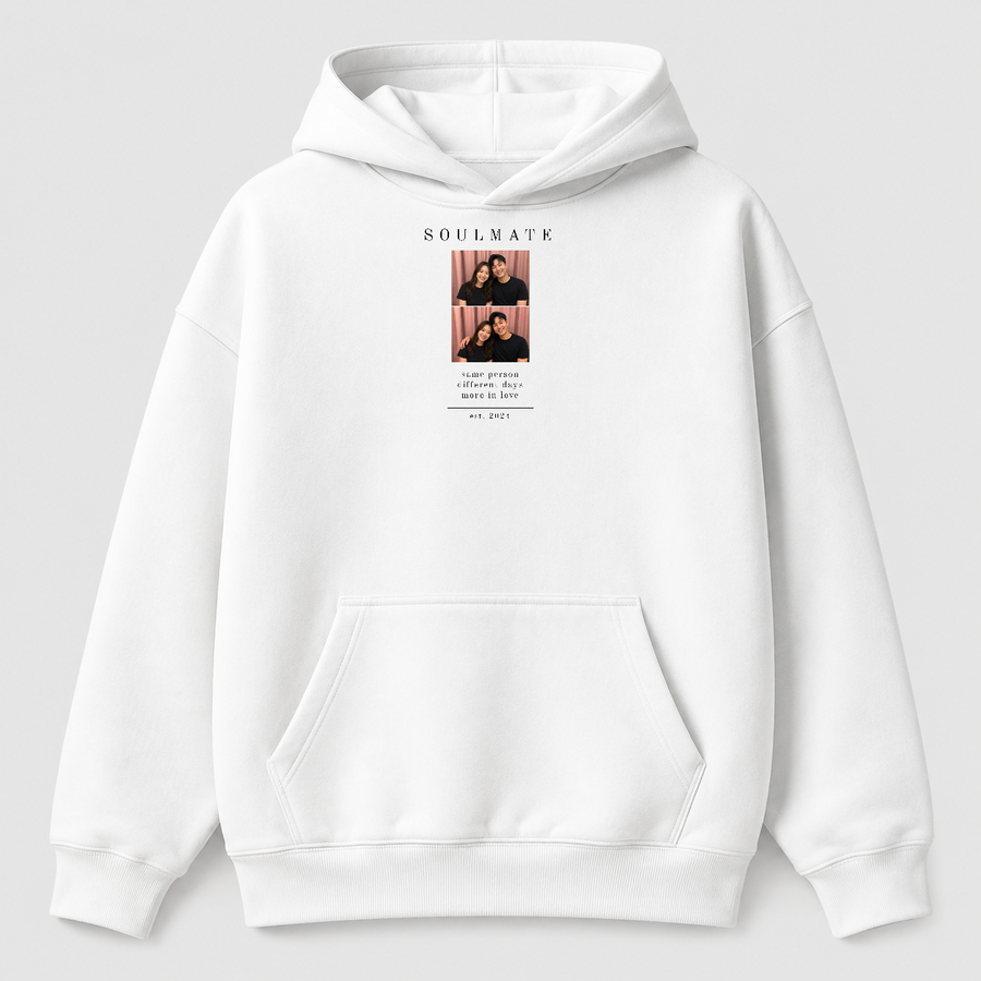 Áo hoodie Soulmate 2 Ảnh Và Năm Kỷ Niệm RIENGVN