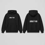 Áo hoodie Uống Ít Thôi In Theo Yêu cầu — thiết kế Đen