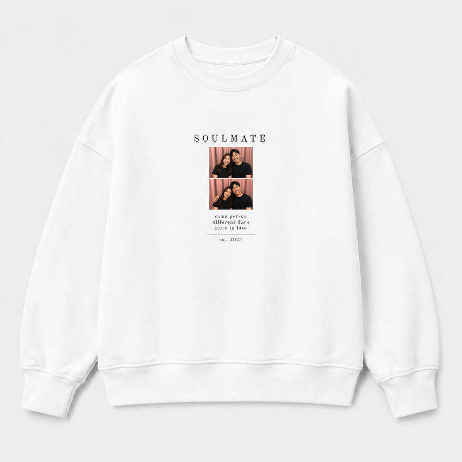 Áo sweater Soulmate 2 Ảnh Và Năm Kỷ Niệm RIENGVN