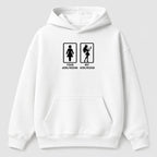 Áo Hoodie Your Girlfriend My Girlfriend – Chọn Sư Tử / Cô Gái | RIENGVN — Trắng — Cô gái