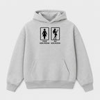 Áo Hoodie Your Girlfriend My Girlfriend – Chọn Sư Tử / Cô Gái | RIENGVN — Xám — Cô gái