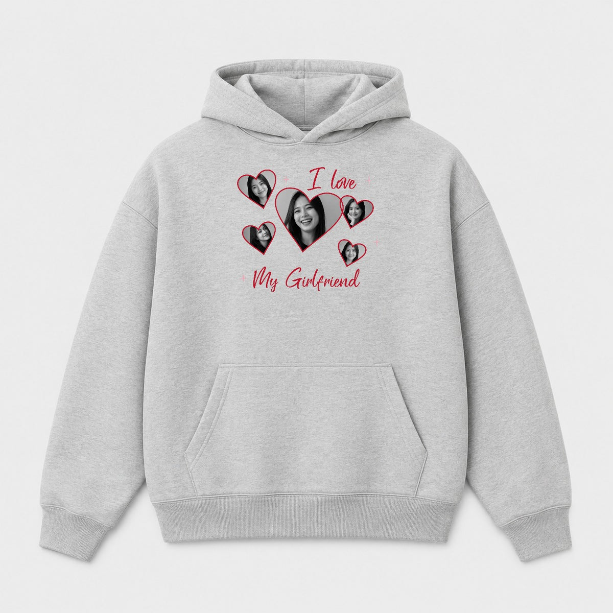 I Love My Girlfriend — Xám — 1FTV VIP Monttee Regular