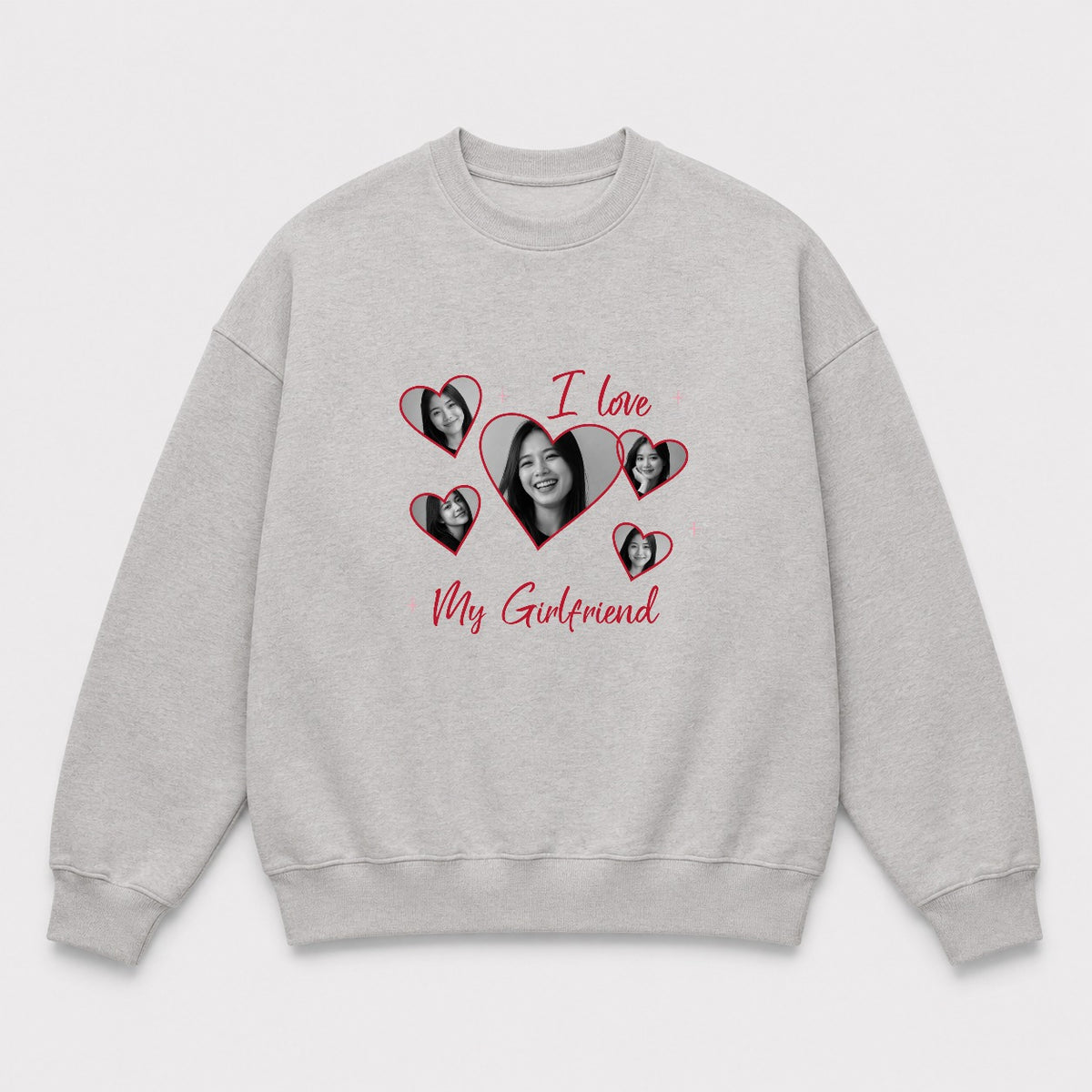I Love My Girlfriend — Xám — 1FTV VIP Monttee Regular