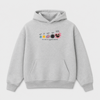 Áo Hoodie Custom Ảnh Trái Tim Vũ Trụ – You Make My Universe Brighter | RIENGVN — màu Xám