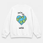 You’re My World — Trắng — mặt sau — chữ tự thu nhỏ