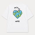 You’re My World — Trắng — mặt sau — chữ tự thu nhỏ