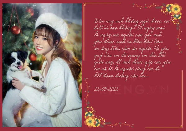 Thiệp Cảm Ơn Tùy Chỉnh