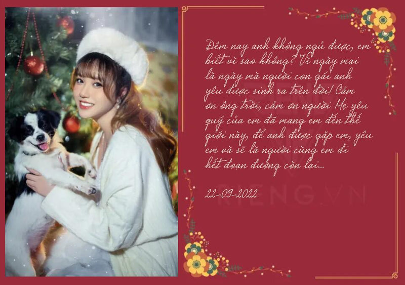 Thiệp Cảm Ơn Tùy Chỉnh